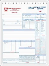 Image result for Free HVAC Service Invoice Template