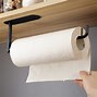 Image result for Under Cabinet Oak Paper Towel Holder