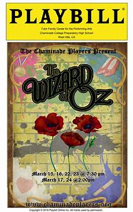 Image result for Wizard of Oz Playbill
