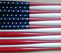 Image result for American Flag with Baseball Bats