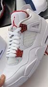 Image result for Air Jordan 4 Metallic Red