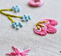Image result for Flower Embroidery Stitches