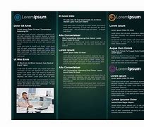 Image result for Blank 2 Page Brochure Template