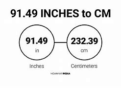 Image result for 91 Cm to Inches
