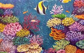 Image result for Coral Reef Fish Art