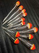 Image result for Clear Snap-on Fishing Floats