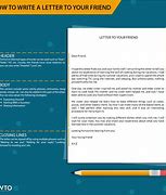 Image result for Letter to My Friend Layout