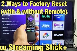 Image result for How to Rest Roku TV Stick