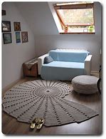 Image result for Rug Crochet Patterns Free with Q Hook
