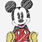 Image result for Mickey Mouse Round Stickers