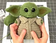 Image result for Baby Yoda Frog Pattern