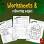 Image result for Preposition Coloring Worksheets