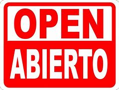 Image result for abierto