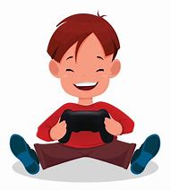 Image result for Boy Playing Computer Games Cartoon