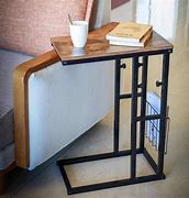 Image result for Adjustable Height Sofa Side Table