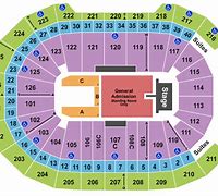 Image result for Giant Center Seating Chart Rows