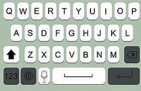 Image result for Gambar Keyboard QWERTY HP iPhone