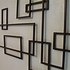 Image result for Black and Silver Metal Wall Art