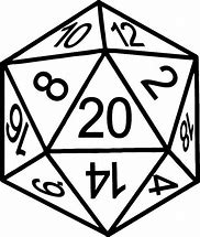 Image result for D20 Dice Vector