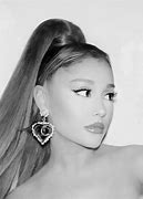 Image result for Ariana Grande Black and White Photo Shoot