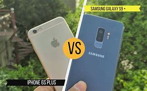 Image result for iphone6s Plus vs Samsung S9 Size
