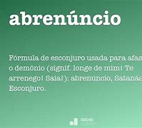 Image result for abrenuncio