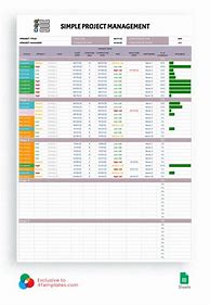 Image result for Google Sheets Project Management Templates