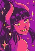 Image result for Aesthetic Demon Cartoon