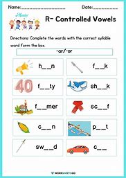 Image result for R Controlled Vowels 1st Grade