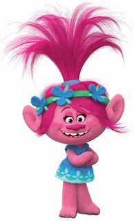 Image result for Queen Poppy Trolls PNG