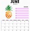Image result for June Calendar Design