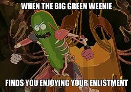 Image result for USMC Green Weenie Meme