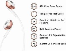 Image result for JBL Wireless Rose Gold Earbuds