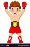 Image result for Boy Boxing Cartoon