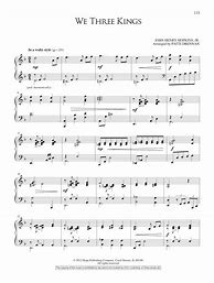 Image result for We Three Kings Vintage Sheet Music
