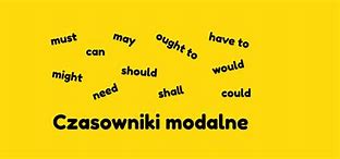 Image result for czasownik_modalny