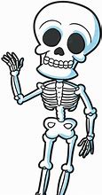 Image result for Small Cute Cartoon Skeleton