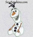 Image result for Giant Olaf Snowman