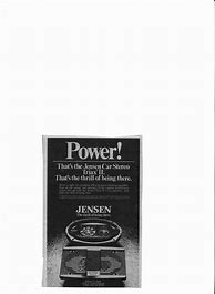 Image result for Vintage Jensen Car Speakers