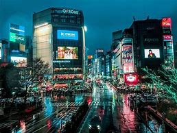 Image result for Shibuya Crossing Night
