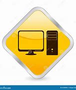 Image result for Yellow Computer Icon
