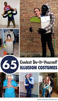 Image result for Illusion Halloween Costume Ideas