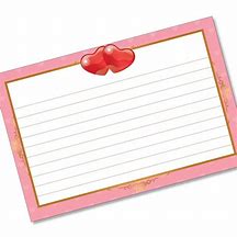 Image result for 4 X 6 Note Card Template