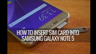 Image result for Sim Card Galaxy Note 5