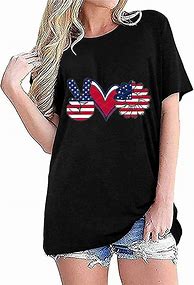 Image result for Cute USA Flag Shirt
