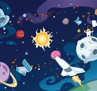 Image result for Space Galaxy Cartoon