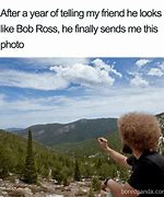 Image result for Sad Bob Ross