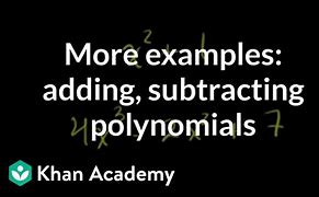 Image result for Khan Academy Polynomials
