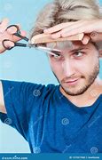 Image result for Cutting Your Own Hair with Scissors