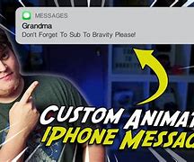 Image result for Animated iPhone Texts